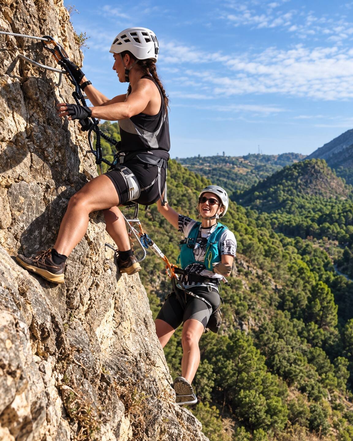 Vía ferrata en Casares